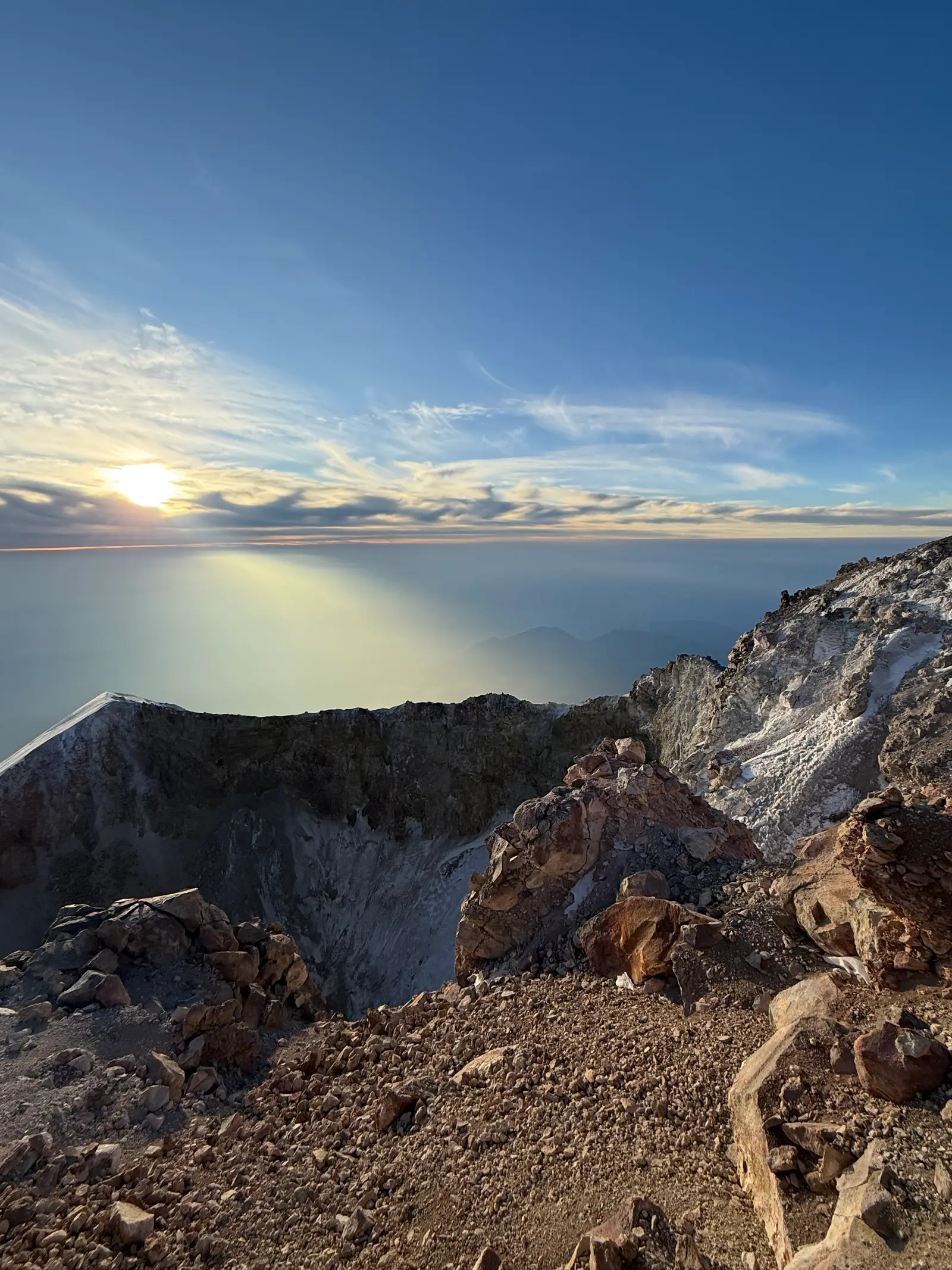 Crater of Pico de Orizaba